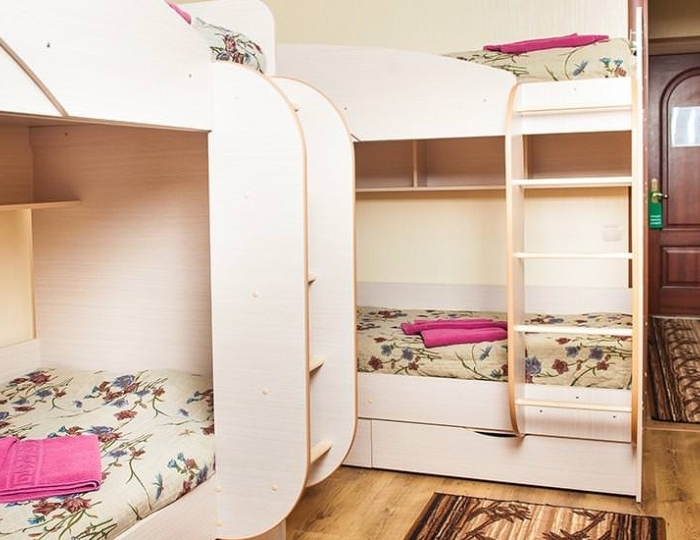 4-местный номер эконом c 2 двухъярусными кроватями - Санаторий «Старица» Солотча