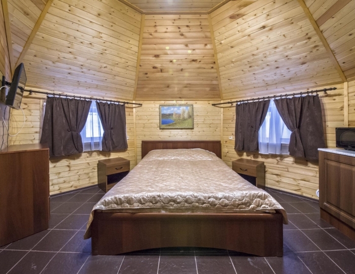 1-комнатное бунгало стандарт с 1 двуспальной кроватью - Санаторий «Старица» Солотча