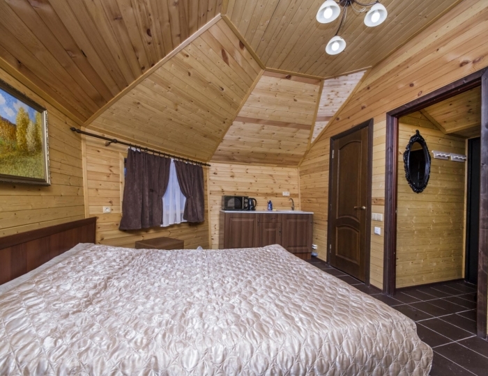 1-комнатное бунгало стандарт с 1 двуспальной кроватью - Санаторий «Старица» Солотча